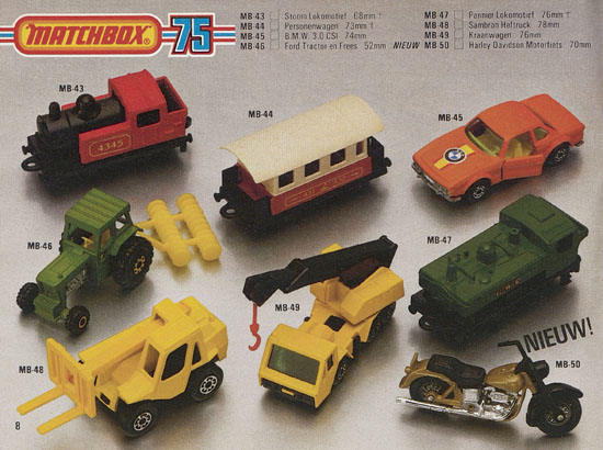 Matchbox Katalogus 1981-1982