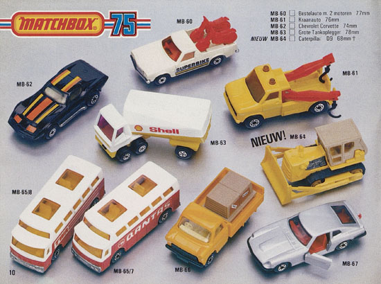 Matchbox Katalogus 1981-1982