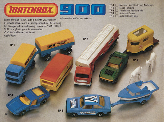 Matchbox Katalogus 1981-1982