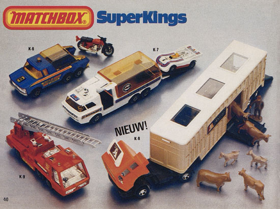 Matchbox Katalogus 1981-1982