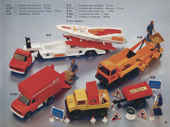 Matchbox Katalogus 1981-1982