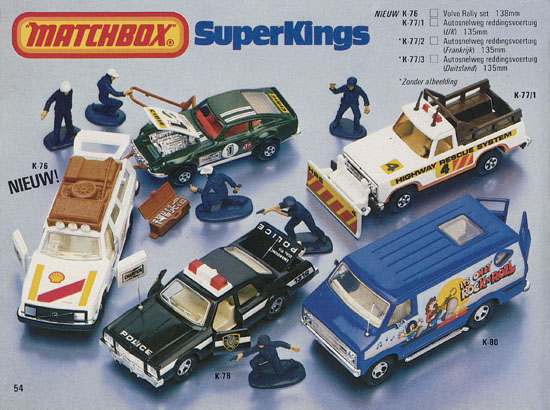 Matchbox Katalogus 1981-1982