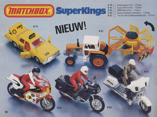 Matchbox Katalogus 1981-1982