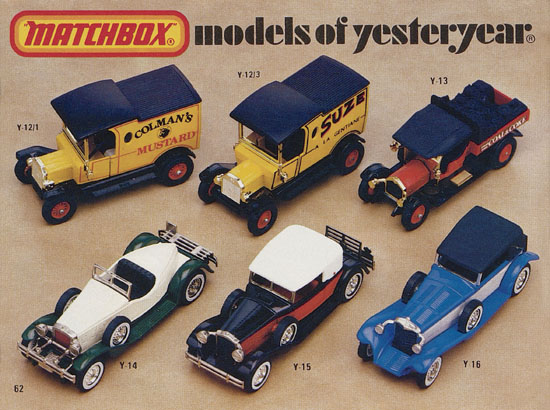 Matchbox Katalogus 1981-1982