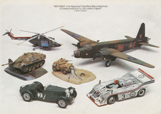 Matchbox Kits catalogue 1976