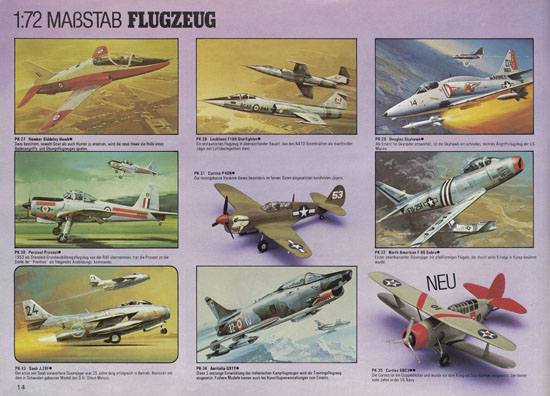 Matchbox Kits-Katalog 1980-1981