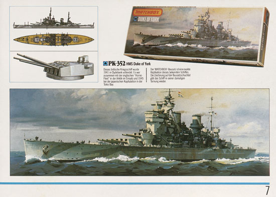 Seite 7 Matchbox Kits Katalog 1982-1983
