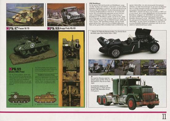 Seite 11 Matchbox Kits Katalog 1982-1983