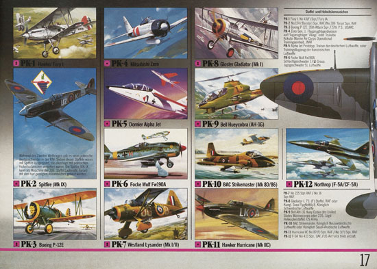 Seite 17 Matchbox Kits Katalog 1982-1983