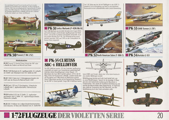 Seite 20 Matchbox Kits Katalog 1982-1983