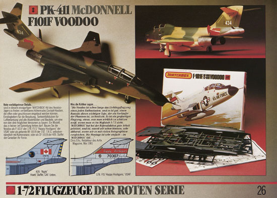 Seite 26 Matchbox Kits Katalog 1982-1983