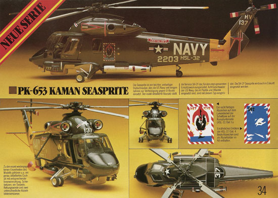 Seite 34 Matchbox Kits Katalog 1982-1983