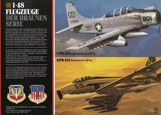 Seite 35 Matchbox Kits Katalog 1982-1983