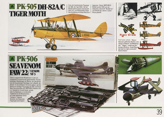 Seite 39 Matchbox Kits Katalog 1982-1983