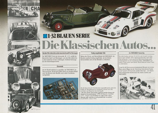 Seite 41 Matchbox Kits Katalog 1982-1983