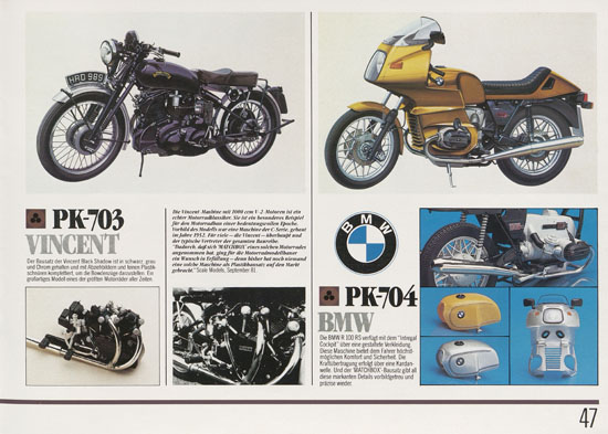 Seite 47 Matchbox Kits Katalog 1982-1983
