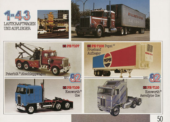Seite 50 Matchbox Kits Katalog 1982-1983