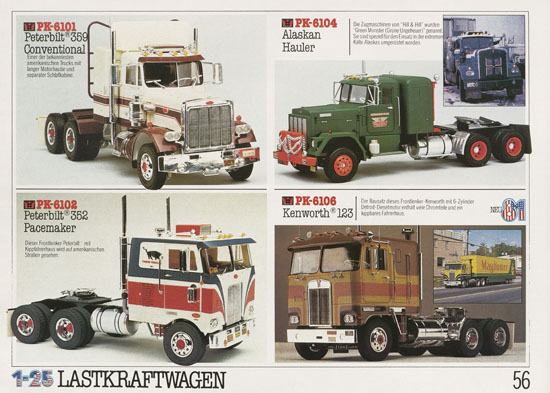 Seite 56 Matchbox Kits Katalog 1982-1983