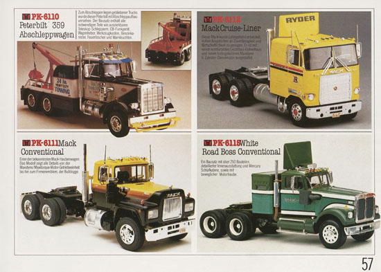 Seite 57 Matchbox Kits Katalog 1982-1983