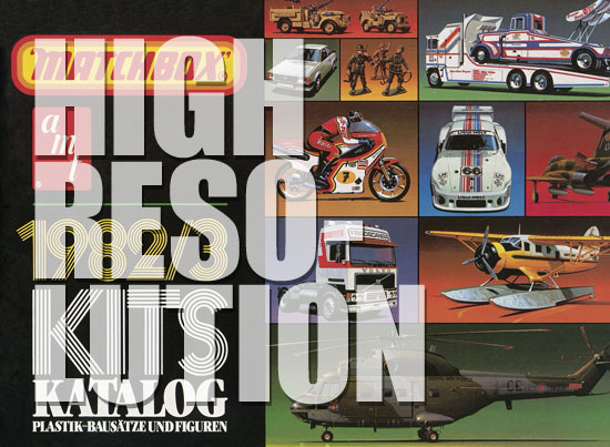 Matchbox Kits Katalog 1982-1983