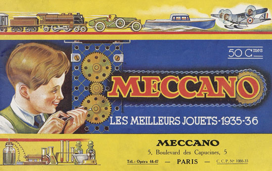 Meccano Les Meilleurs Jouets 1935-1936