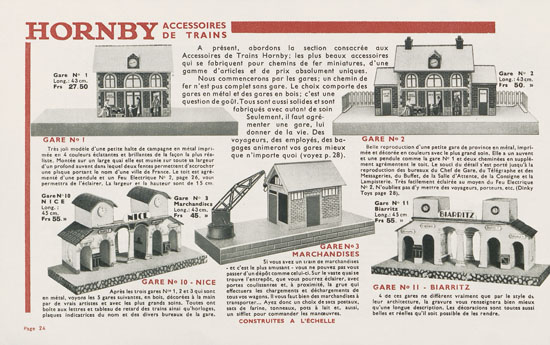 Meccano Les Meilleurs Jouets 1935-1936