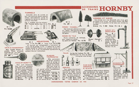 Meccano Les Meilleurs Jouets 1935-1936