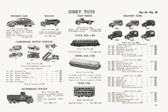 Meccano Katalog 1939-1940