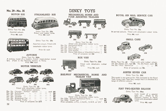 Meccano Katalog 1939-1940