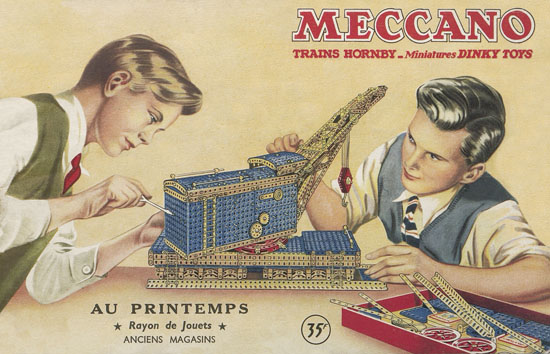 Seite 1 Meccano Katalog 1954