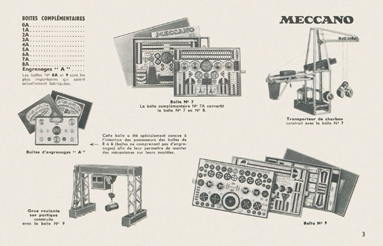 Seite 5 Meccano Katalog 1954
