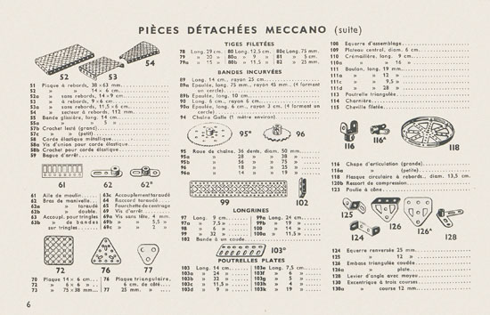 Meccano Katalog 1954