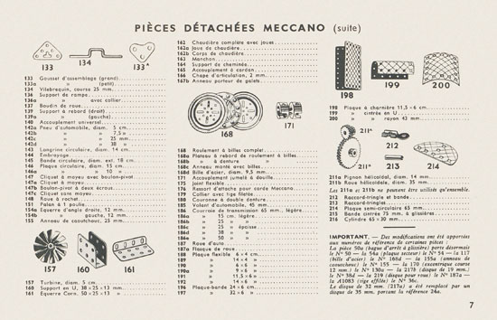 Seite 9 Meccano Katalog 1954
