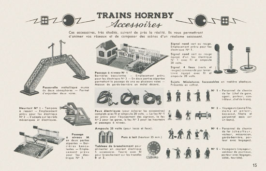 Seite 17 Meccano Katalog 1954