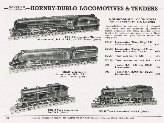 Meccano Katalog 1955