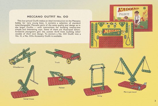 Meccano Katalog 1956