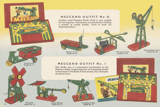 Meccano Katalog 1956