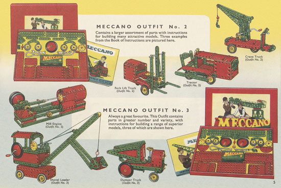 Meccano Katalog 1956