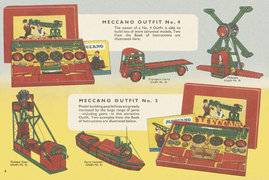 Meccano Katalog 1956