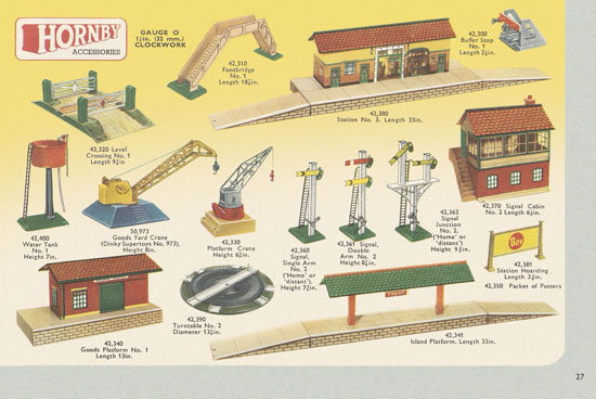 Meccano Katalog 1956