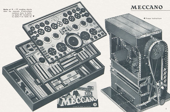 Meccano Katalog 1957 français