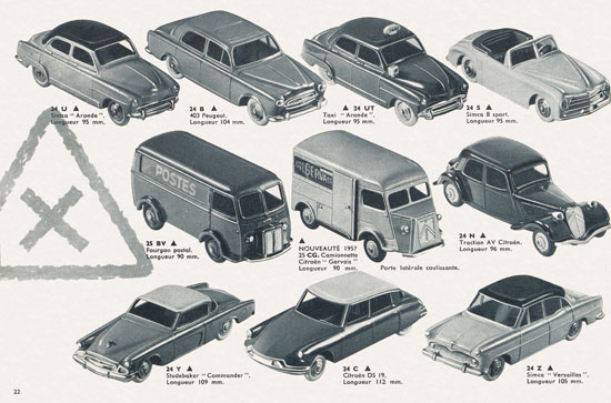 Meccano Katalog 1957 français