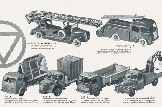Meccano Katalog 1957 français