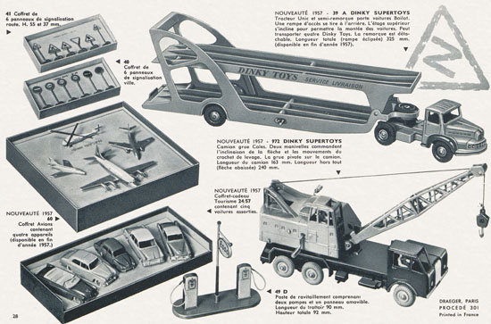 Meccano Katalog 1957 français