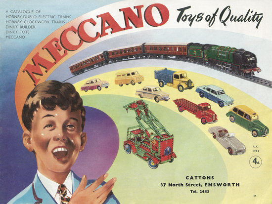 Seite 1 Meccano Katalog 1958