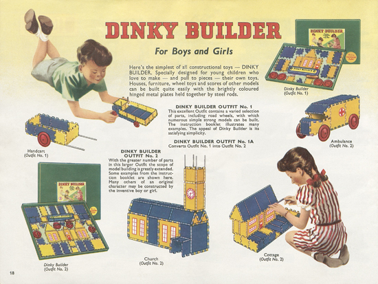 Seite 18 Meccano Katalog 1958