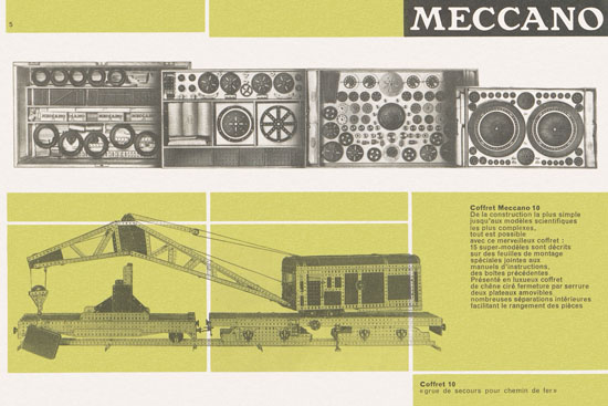 Meccano Katalog 1959 français