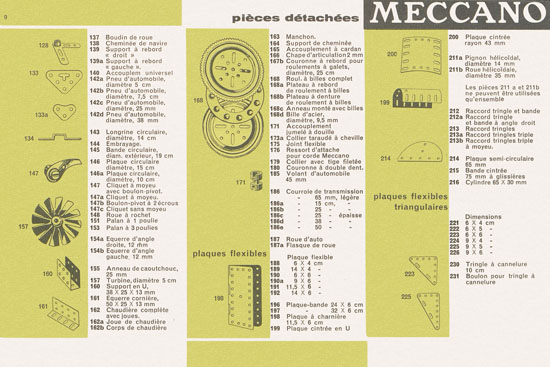 Meccano Katalog 1959 français