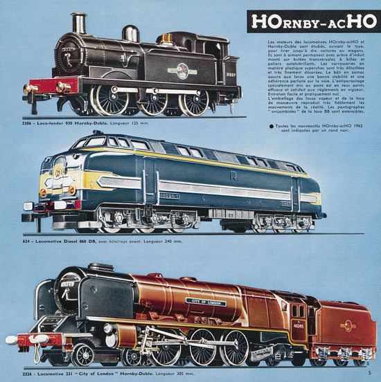 Seite 5 Meccano Katalog 1962-1963