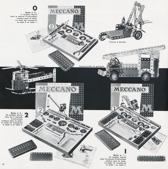 Seite 14 Meccano Katalog 1962-1963
